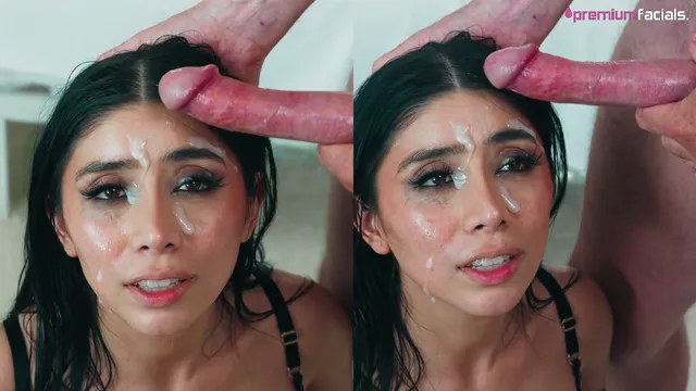 Violet Myers – DarkoTV – Curvy Latina Age Gap Facial Video